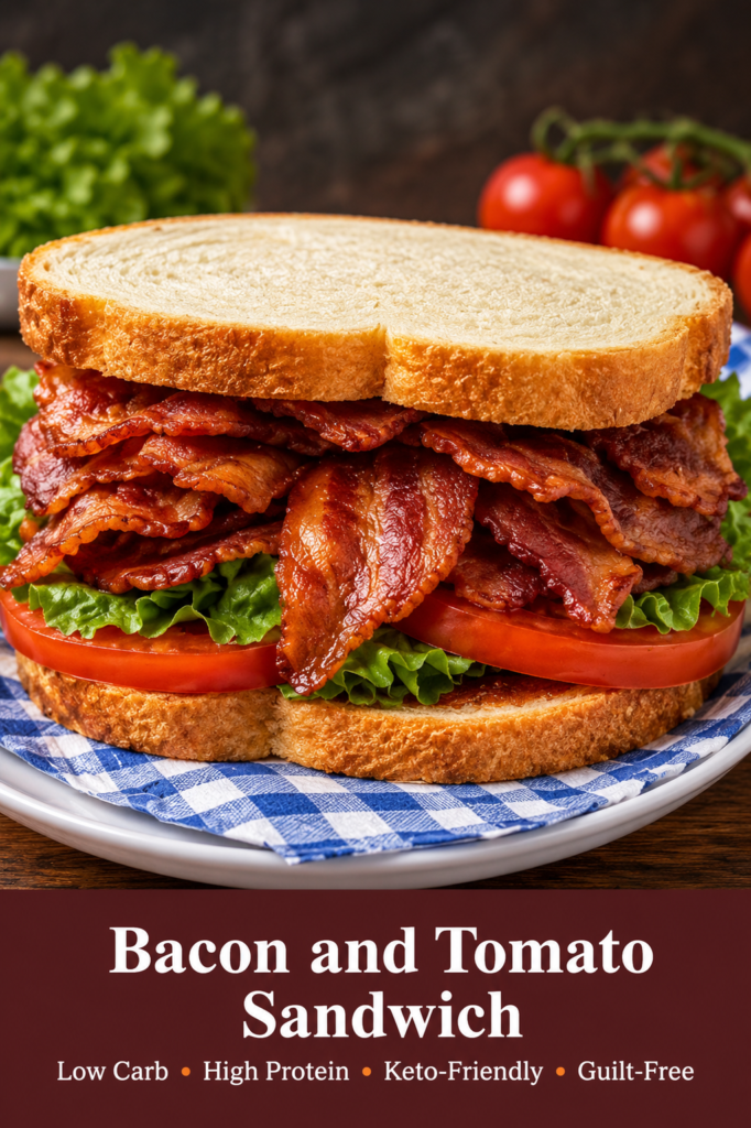 BACON AND TOMATO SANDWICHES