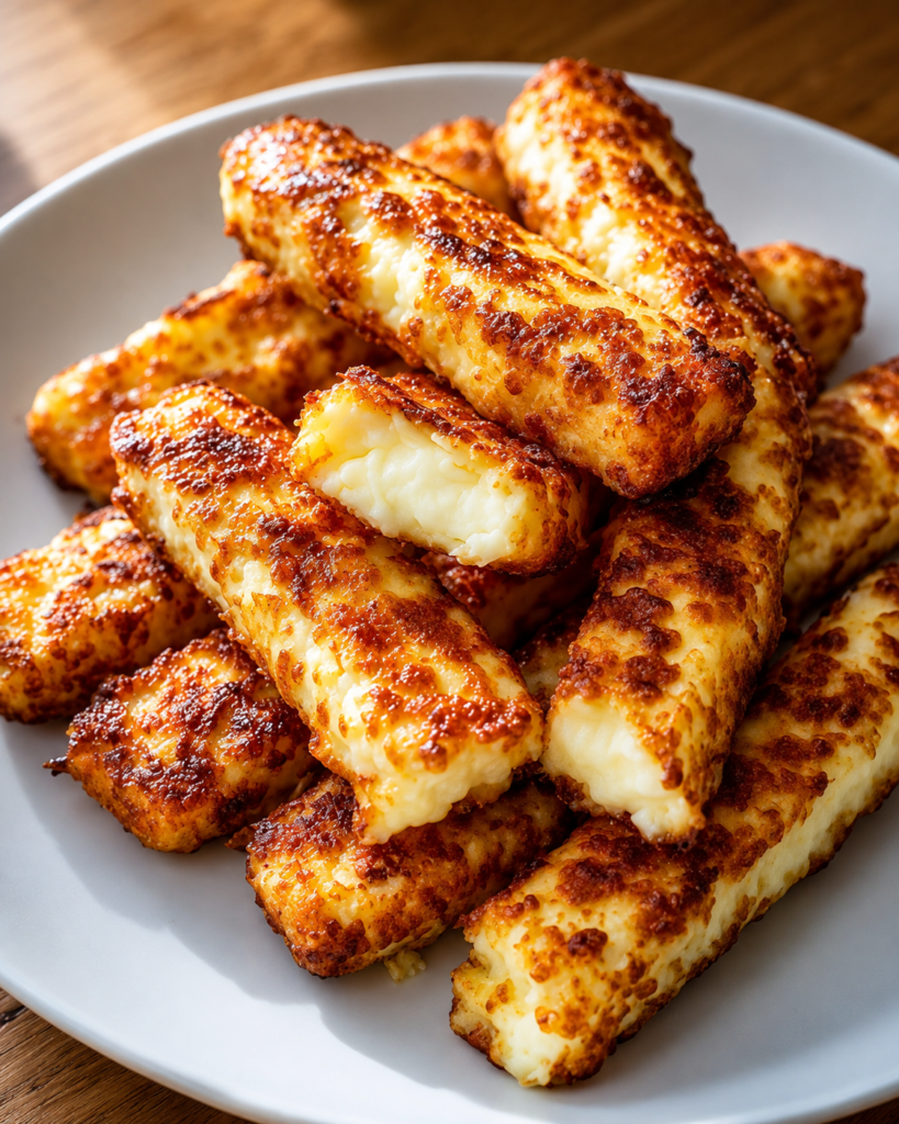 Grilled Halloumi Cheese Sticks