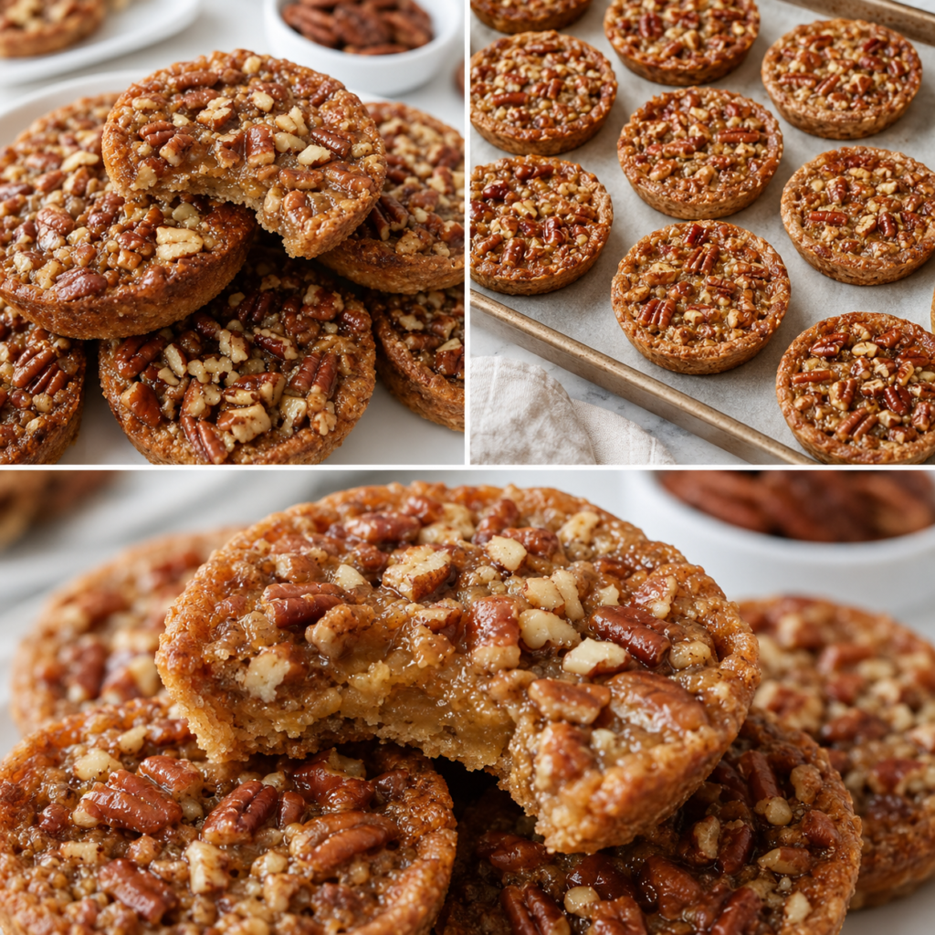 Golden Pecan Tartlet Trio