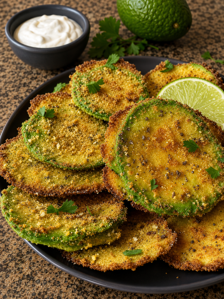 Crispy Avocado Chips 