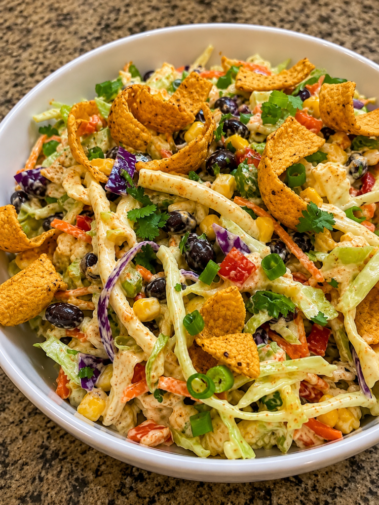 Creamy Tex-Mex Crunch Salad