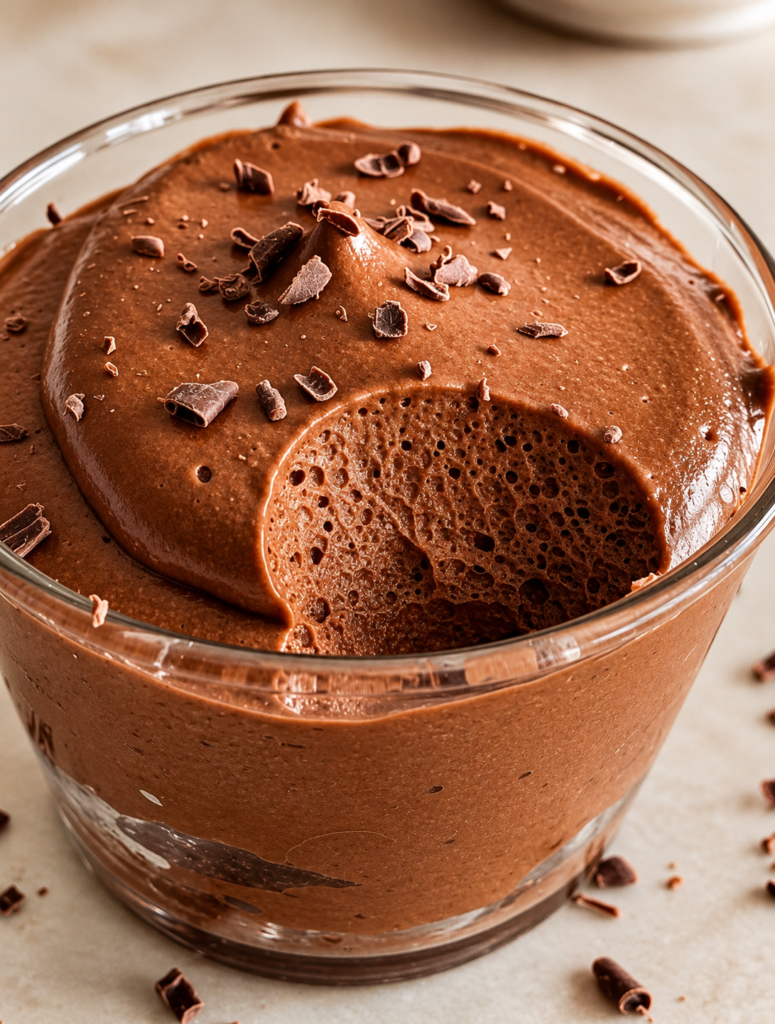 Egg-Free Chocolate Mousse — Vegan