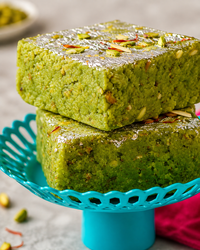 Badam Pista Burfi Vegan