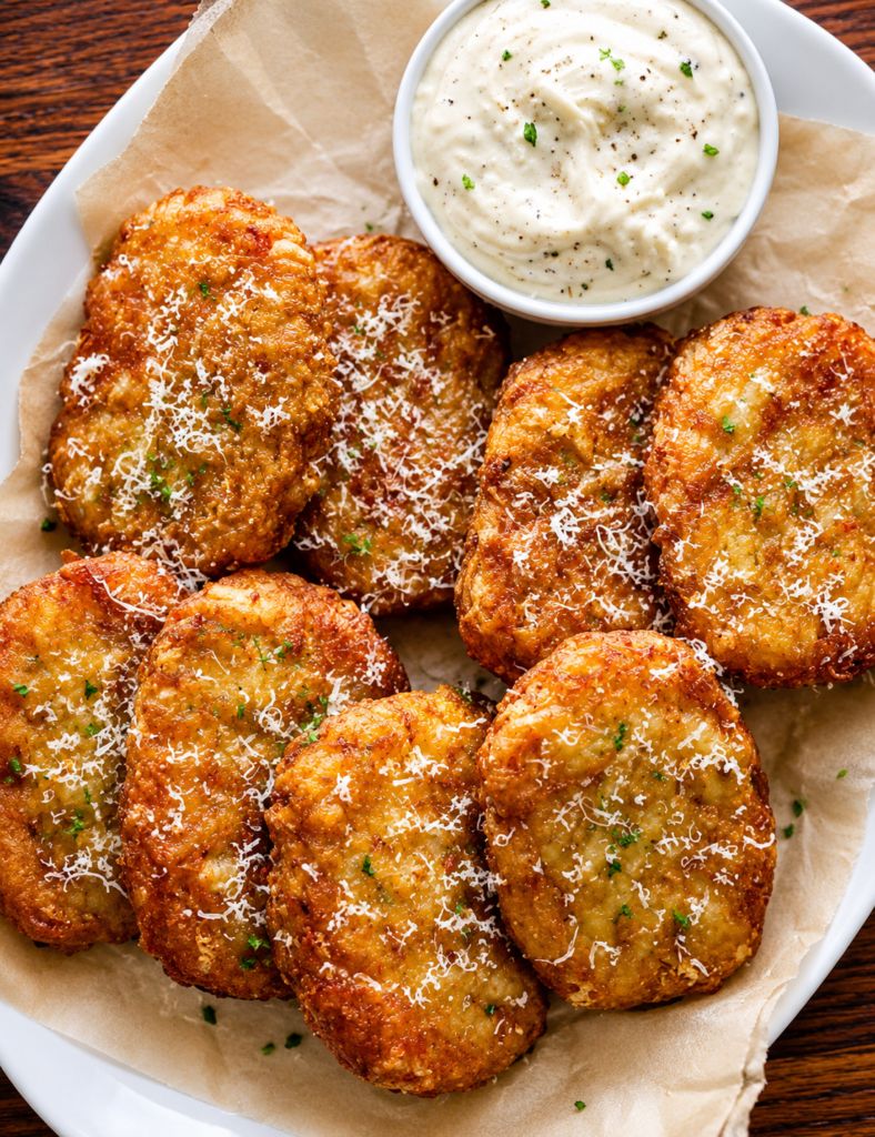 Crispy Potato Cutlet Made with Grated Potatoes