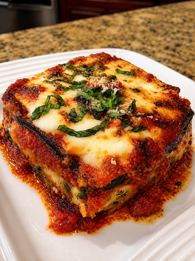 Vegan Eggplant Parmesan