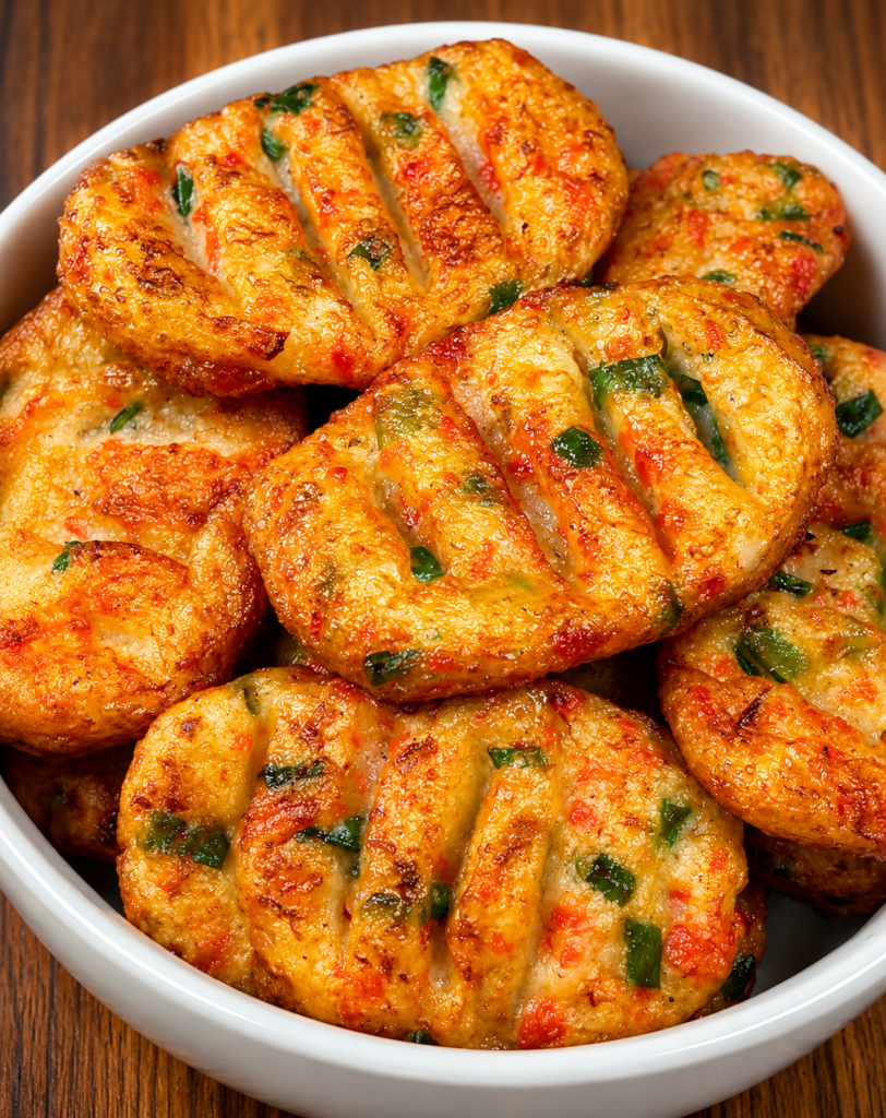 Golden-Brown Pan-Fried Vegetable & Mashed Potato Patties