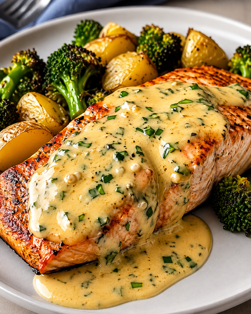🍋 Garlic Lemon Butter Salmon