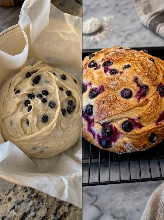 Blueberry Cream Cheese Loaf