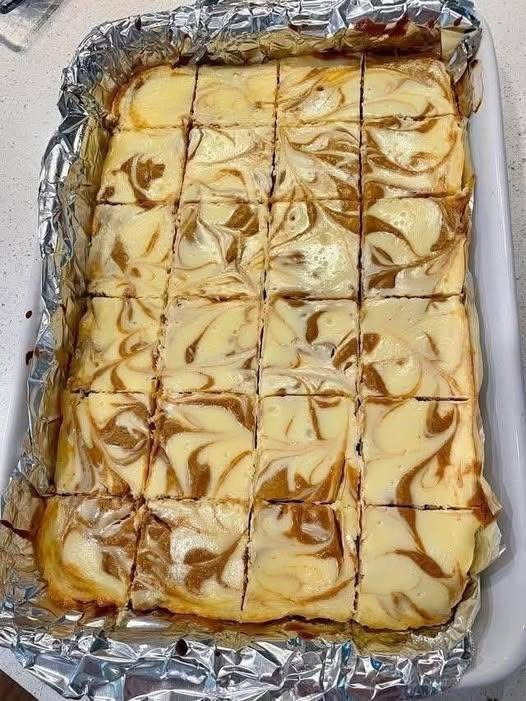 Guilt-Free Peanut Butter Swirl Cheesecake Bites