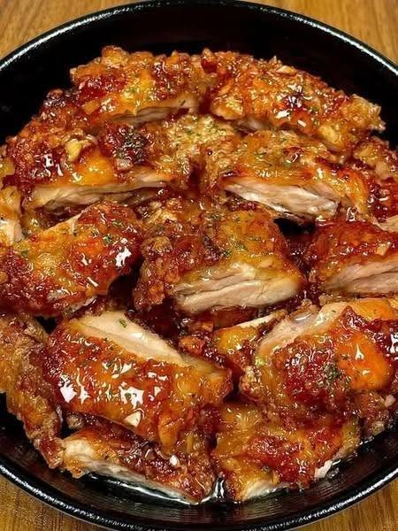 Air Fryer Honey Glazed Chicken