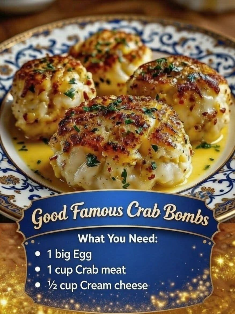 Air Fryer Famous Crab Bombs