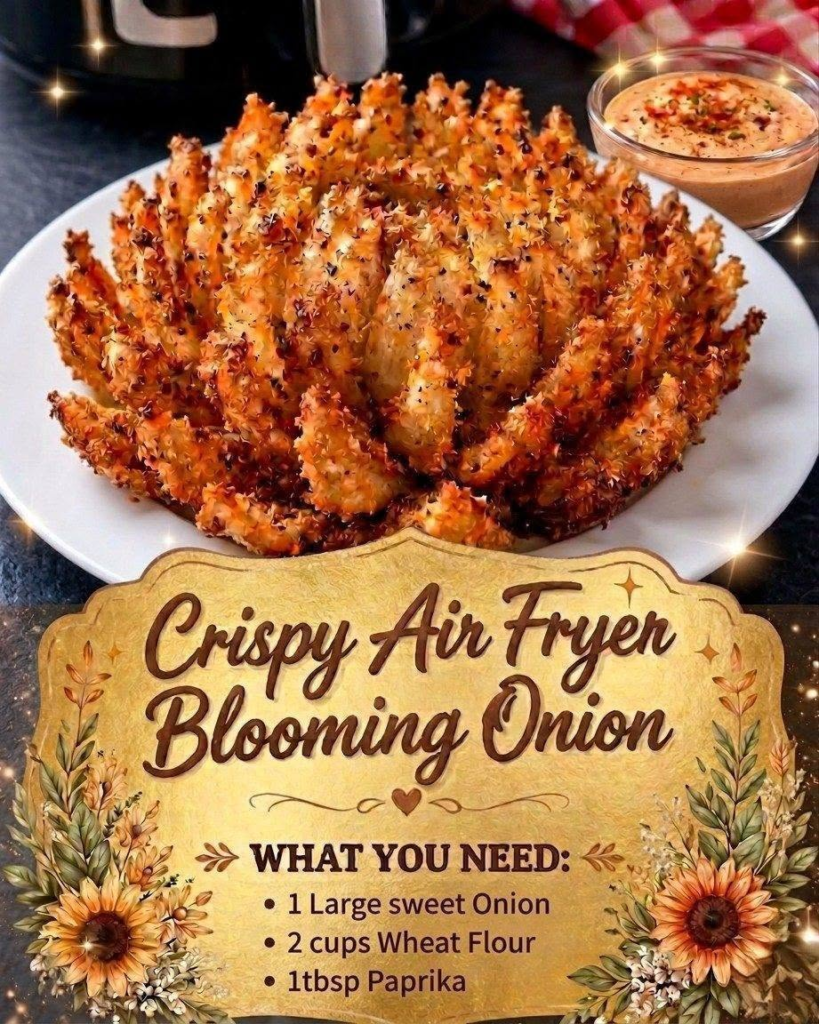 Air Fried Blooming Onion