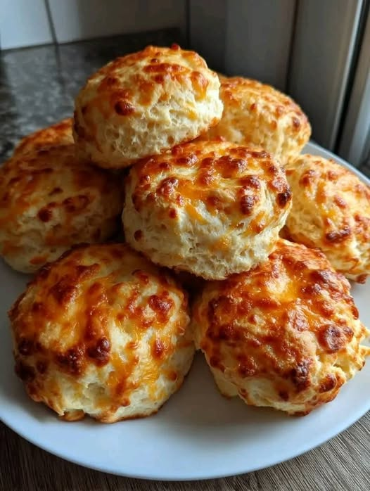 Air Fryer Cheese on the outside, tender and fluffy inside, and packed with savory cheesy flavor. 🧀✨ They’re Scones