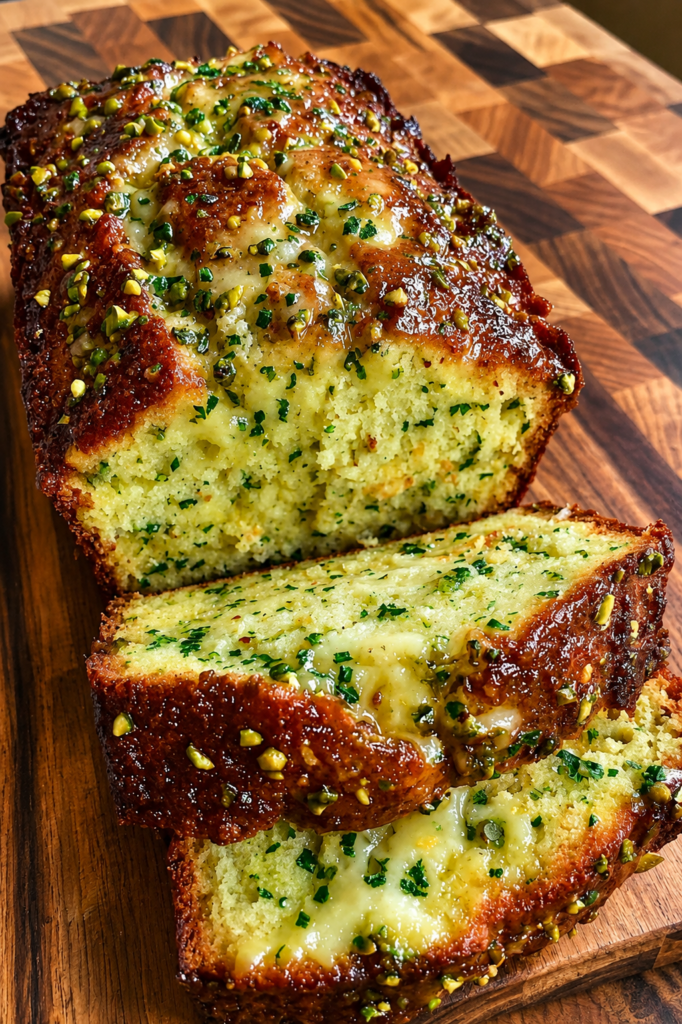 Pistachio Zucchini Bread