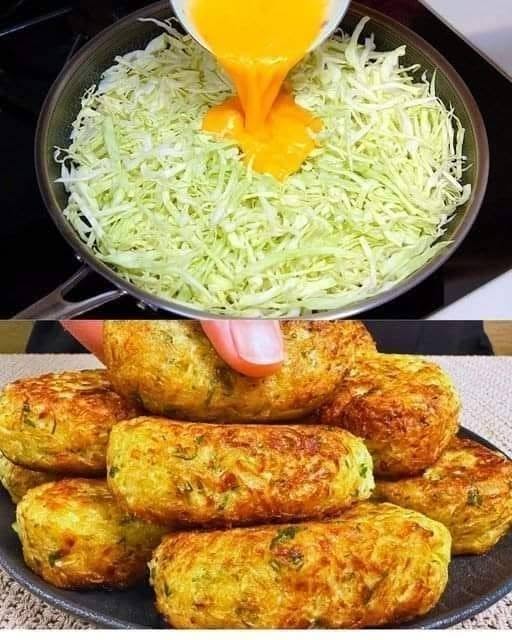 Cabbage N Egg Fritters (High-Protein & Healthy)