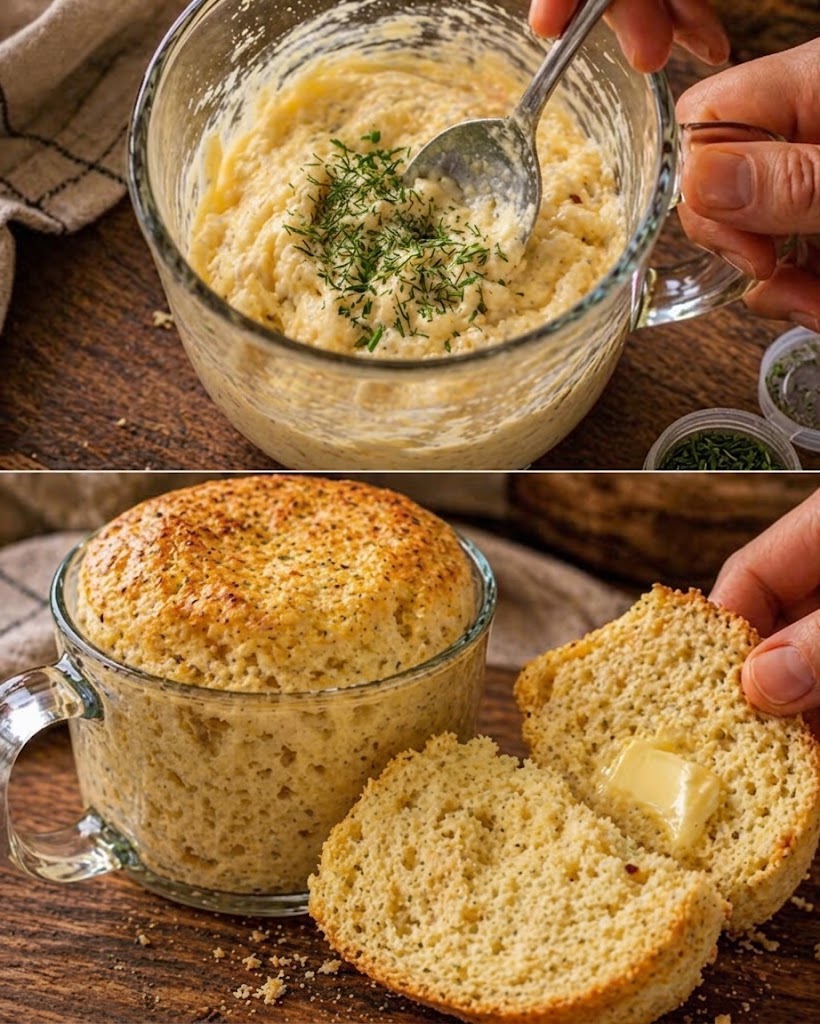 Quick Microwave Mug Bread