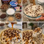 Keto Mediterranean Snickers Caramel Fluff Dessert (Low-Carb & Creamy)