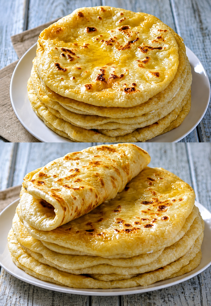 Bazlama (Traditional Turkish Yogurt Flatbread)
