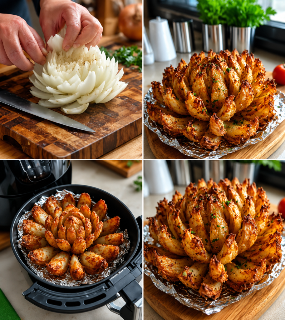 Air Fryer Blooming Onion