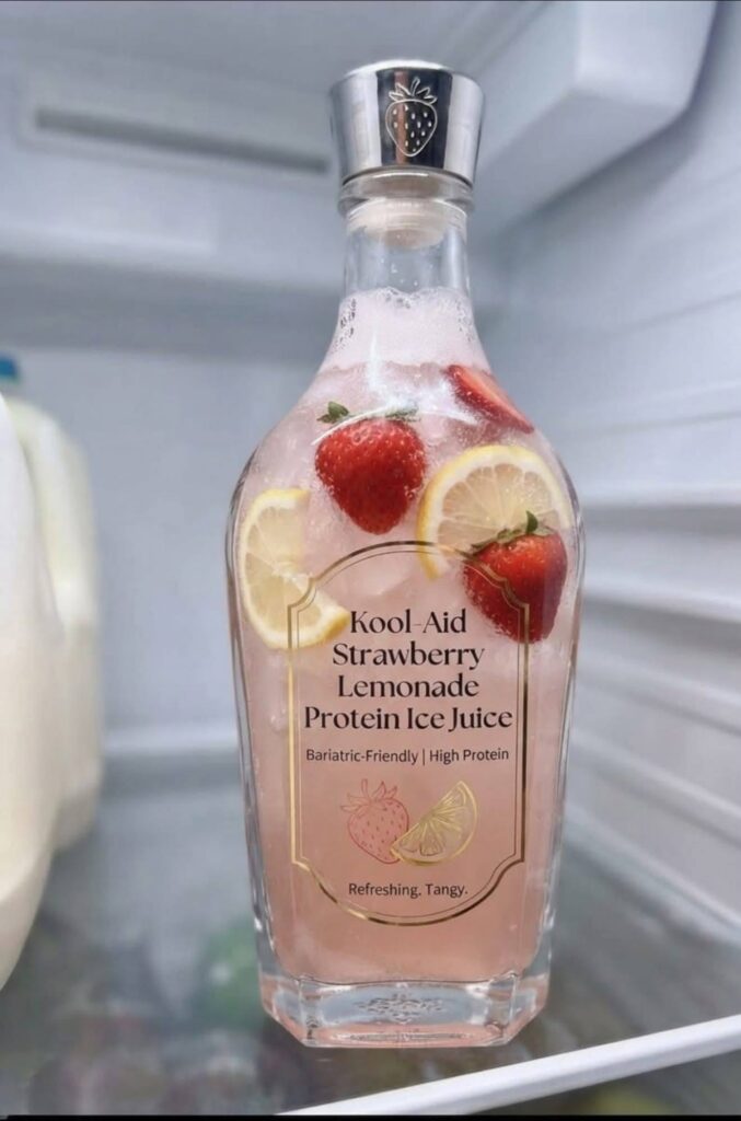 Kool-Aid Strawberry Lemonade Protein Ice Juice
