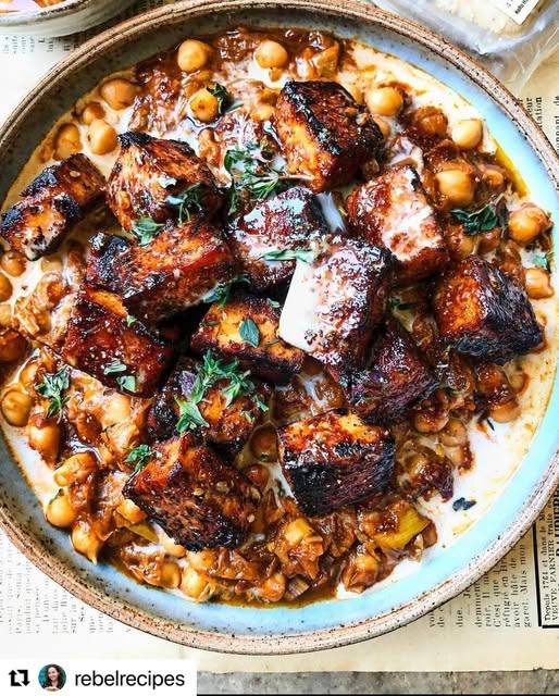 Vegan Balsamic Tofu Recipe