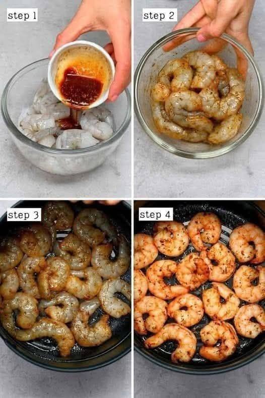 Perfect Air Fryer Shrimp (Juicy, Crispy & High-Protein)