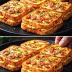 🧀 Pizza Cheesy Tomato Toast Sandwich