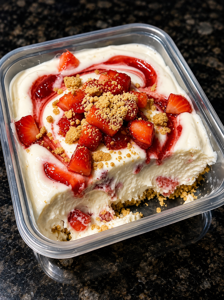Fresh Strawberry Vanilla Custard Pie