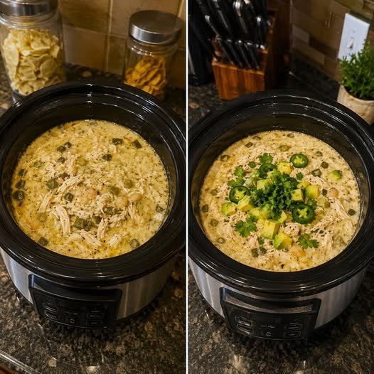 🍲 Delicious 34g Protein White Chicken Chili