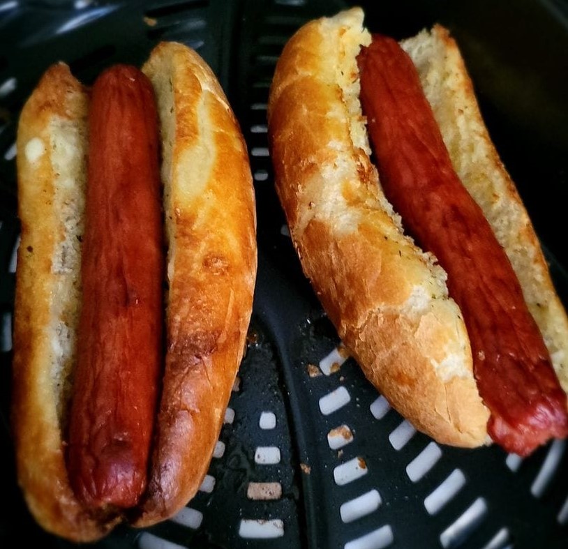 Air Fryer Hot Dogs