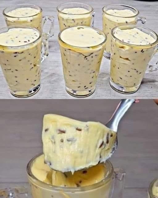 🍫 Chocolate Chip Vanilla Mousse (Low-Carb, Keto & High-Protein)