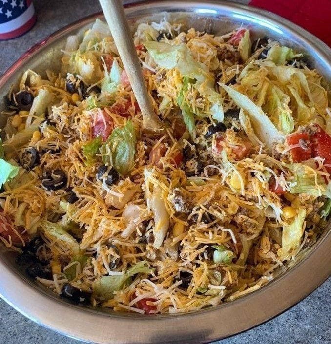 Dorito Taco Salad 😋🌮🥗
