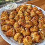 🥦 Crispy Baked Cauliflower (Low-Carb, Keto & High-Protein Friendly)