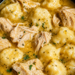 Best Ever Crock Pot Chicken and Dumplings