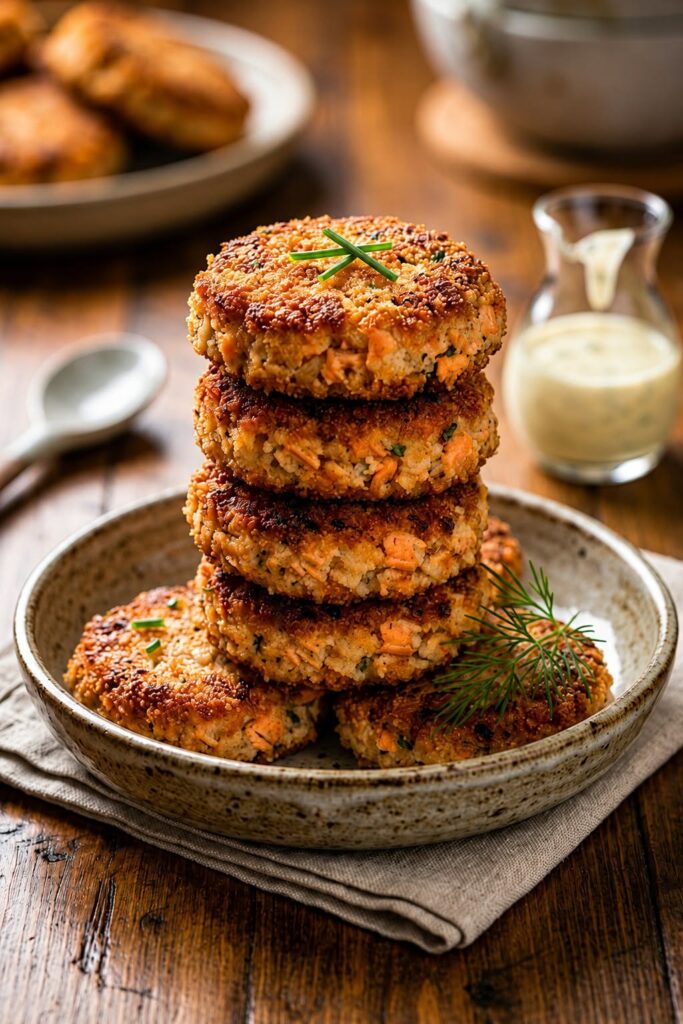 Air Fryer Salmon Patties
