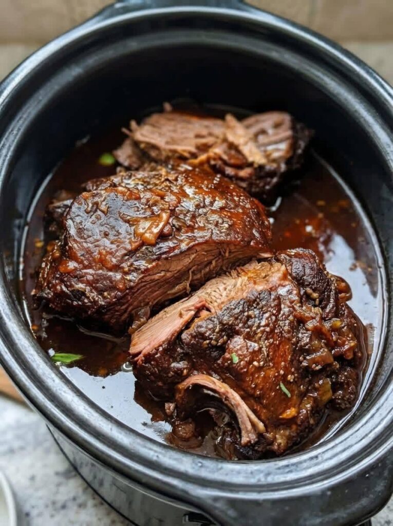 Three Envelope Roast (High-Protein Slow Cooker Comfort Classic)