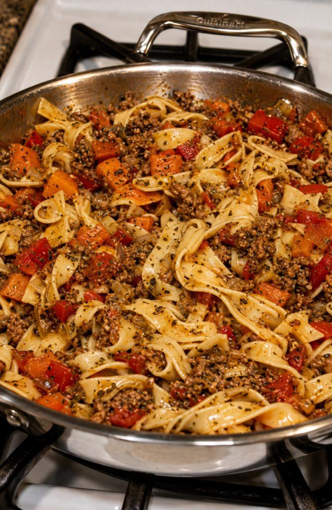 Italian Drunken Noodles