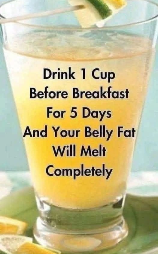 Morning Detox Drink (Burns Fat) 🍋🥒✨