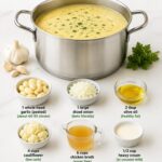 Keto Garlic Soup ๐ง๐ฅฃ (Creamy Low-Carb & High-Protein)