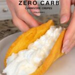Zero Carb Carnivore Crepes π₯π₯© (63g Protein | Paleo + Keto Friendly)