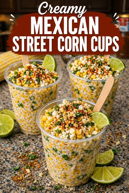 Creamy Mexican Street Corn Cups (High-Protein)