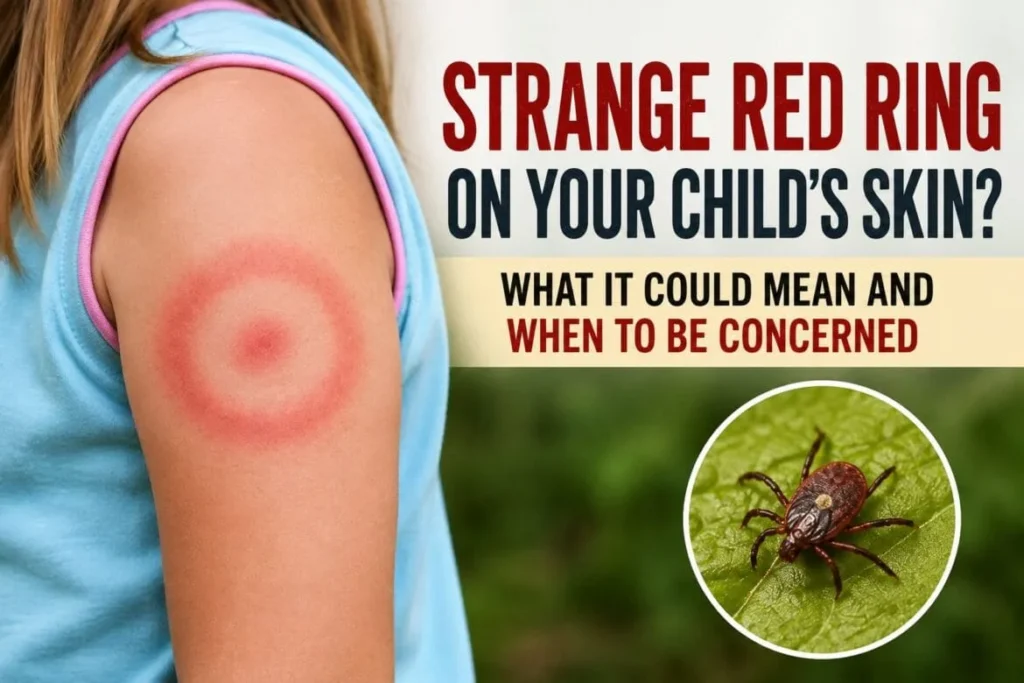 My Child Has a Strange Red Ring on Their Arm — Could It Be a Tick Bite?