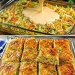 Savory Cabbage and Carrot Bake (Healthy & High-Protein)