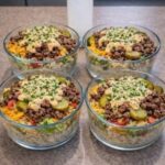 Big Mac Cheeseburger Protein Bowl 🍔🔥 (45g Protein, Around 350 Calories)