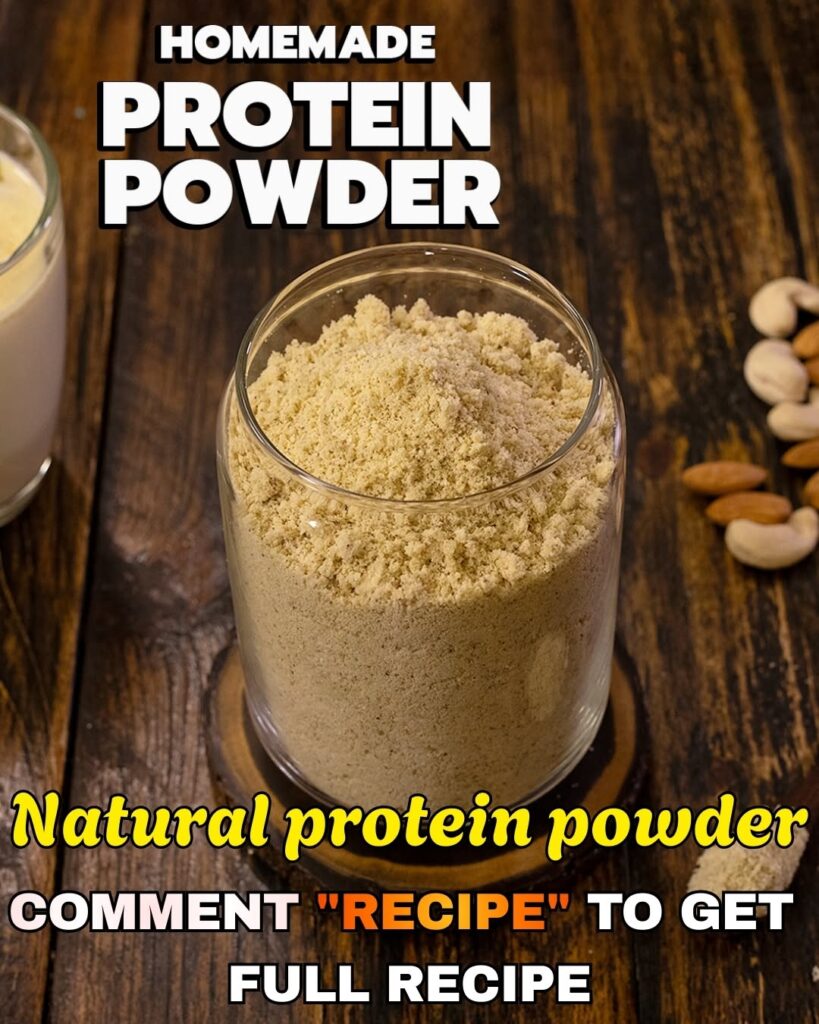 Clean, Natural Homemade Protein Powder