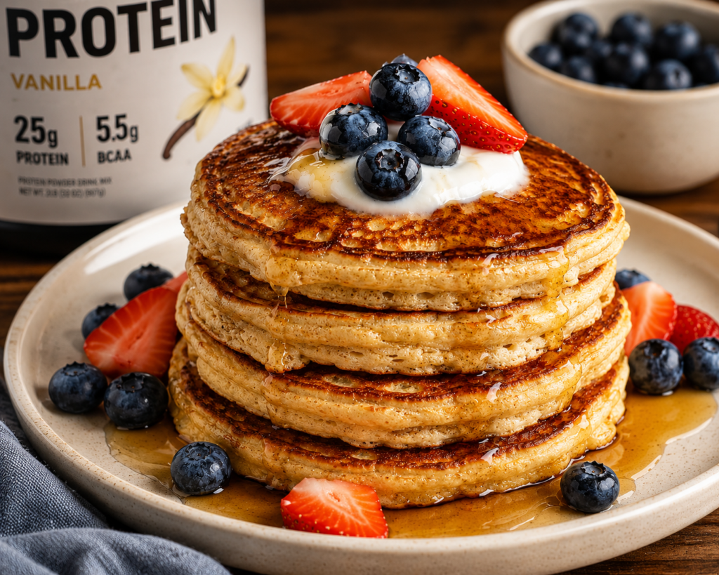 High-Protein Pancakes π₯