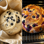 High-Protein Blueberry Cream Cheese Loaf (Soft, Moist & Bakery-Style)