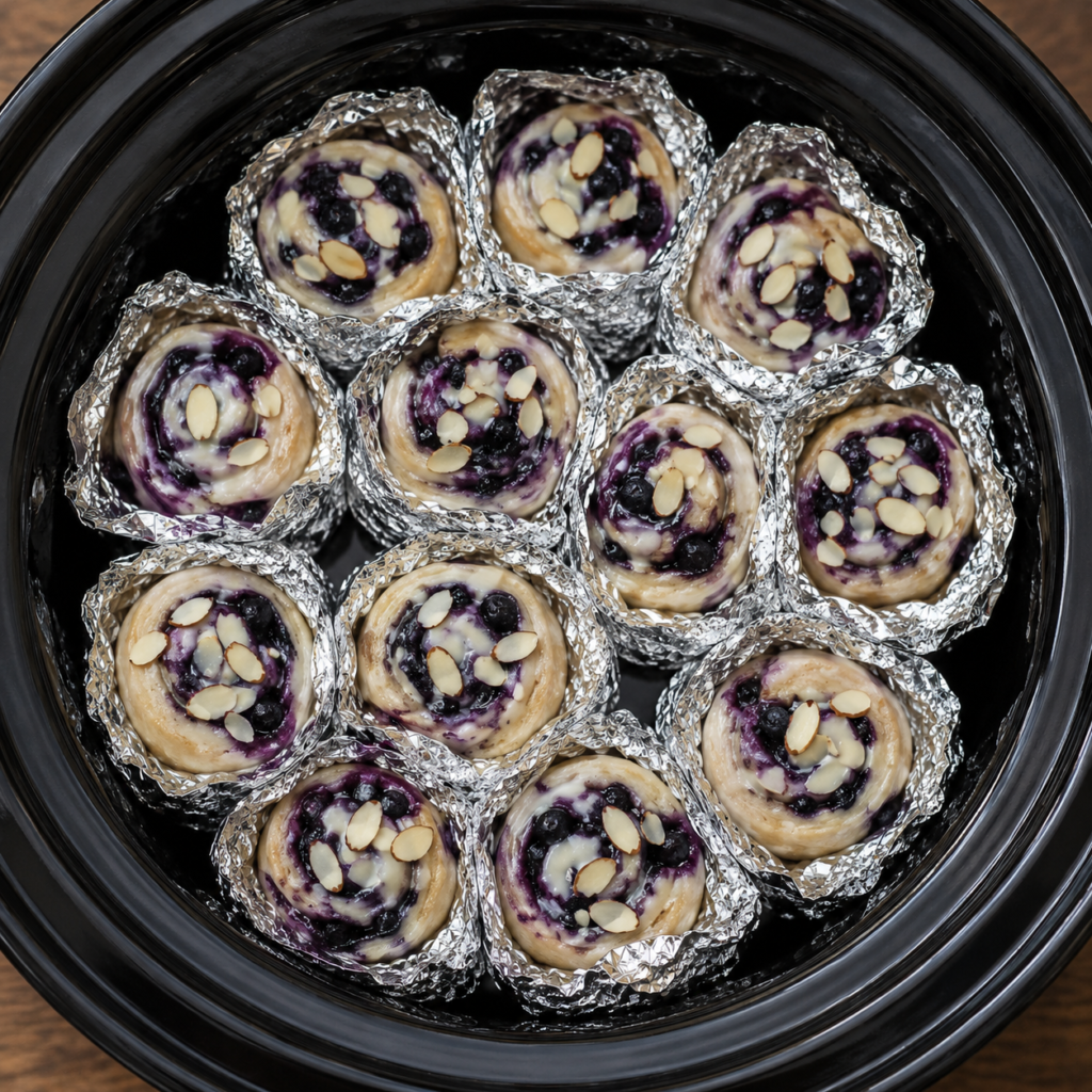 Blueberry Cheesecake Rolls