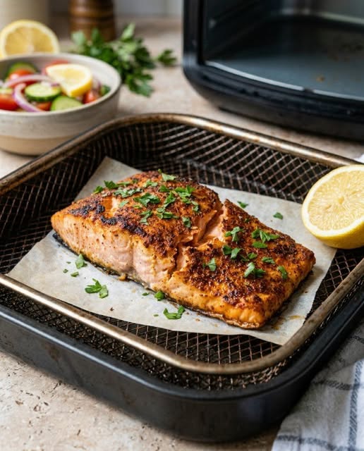 Air Fryer Salmon