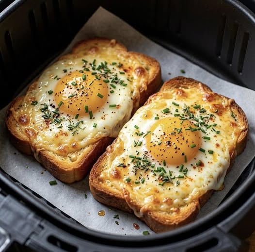 Air Fryer Egg Toast